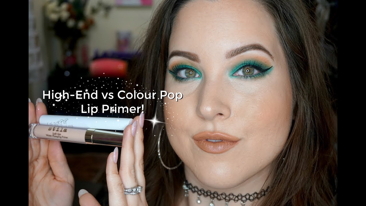 High End vs Colour Pop Lip Primer! Are Lip Primers Worth It?! 👄