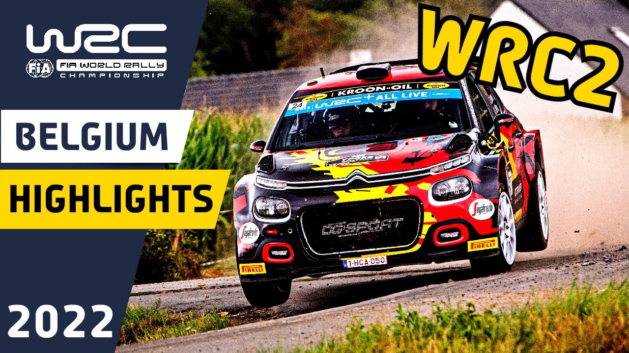 WRC2 Day 1 Highlights | WRC Ypres Rally Belgium 2022