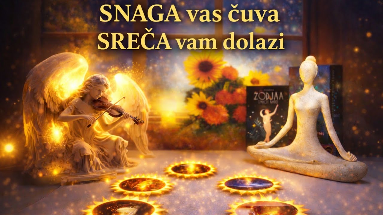 SNAGA vas čuva SREĆA vam dolazi ovih dana🎯🍀