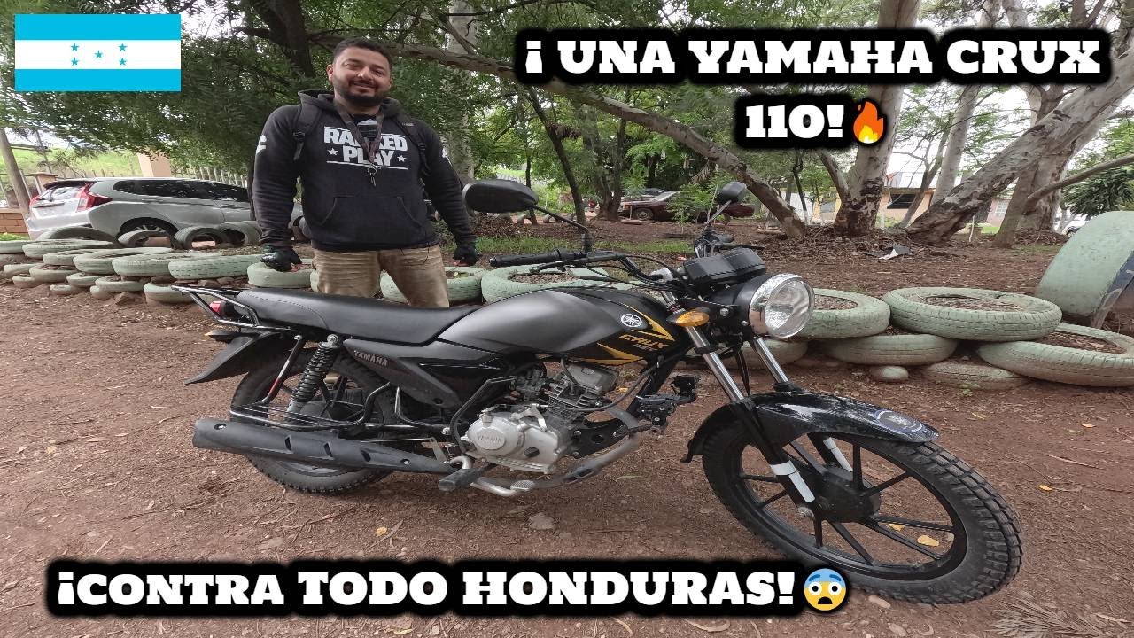 ¡La Yamaha Crux 110 😳no se rinde! Opinión real tras recorrer Honduras🔥