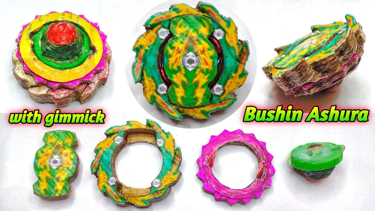 How to make Bushin Ashura Beyblade 🔥|| Making Bushin Ashura 🤩