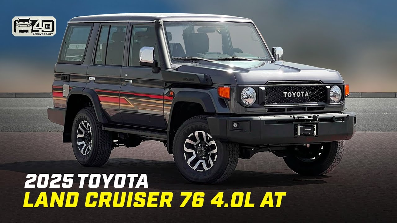 2025 Toyota Land Cruiser 76 40th Anniversary Edition | 4.0L AT V6 Engine |Off-Road Royalty