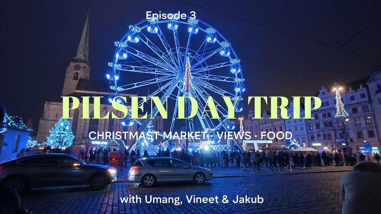 Day Trip to Pilsen, Czech Republic | Pilsner Brewery & Christmas Market