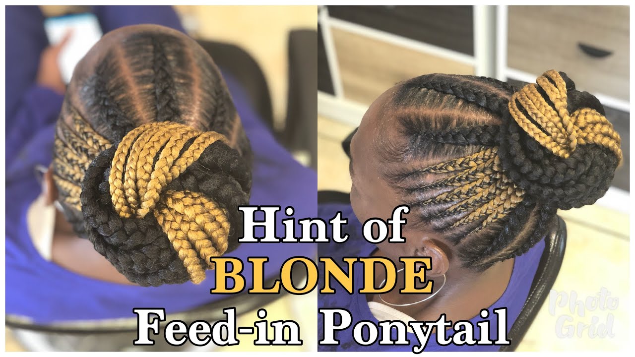 #46. FEED-IN PONYTAIL, BIG AND SMALL