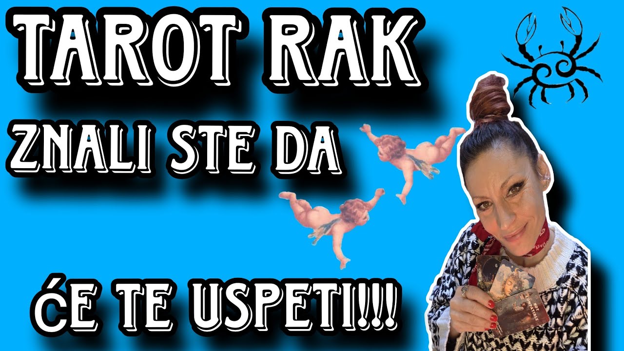 TAROT RAK ZNALI STE DA ĆE TE USPETI!!!#taro#cancerzodiac#horoskop#astrologija#youtube#viralvideo