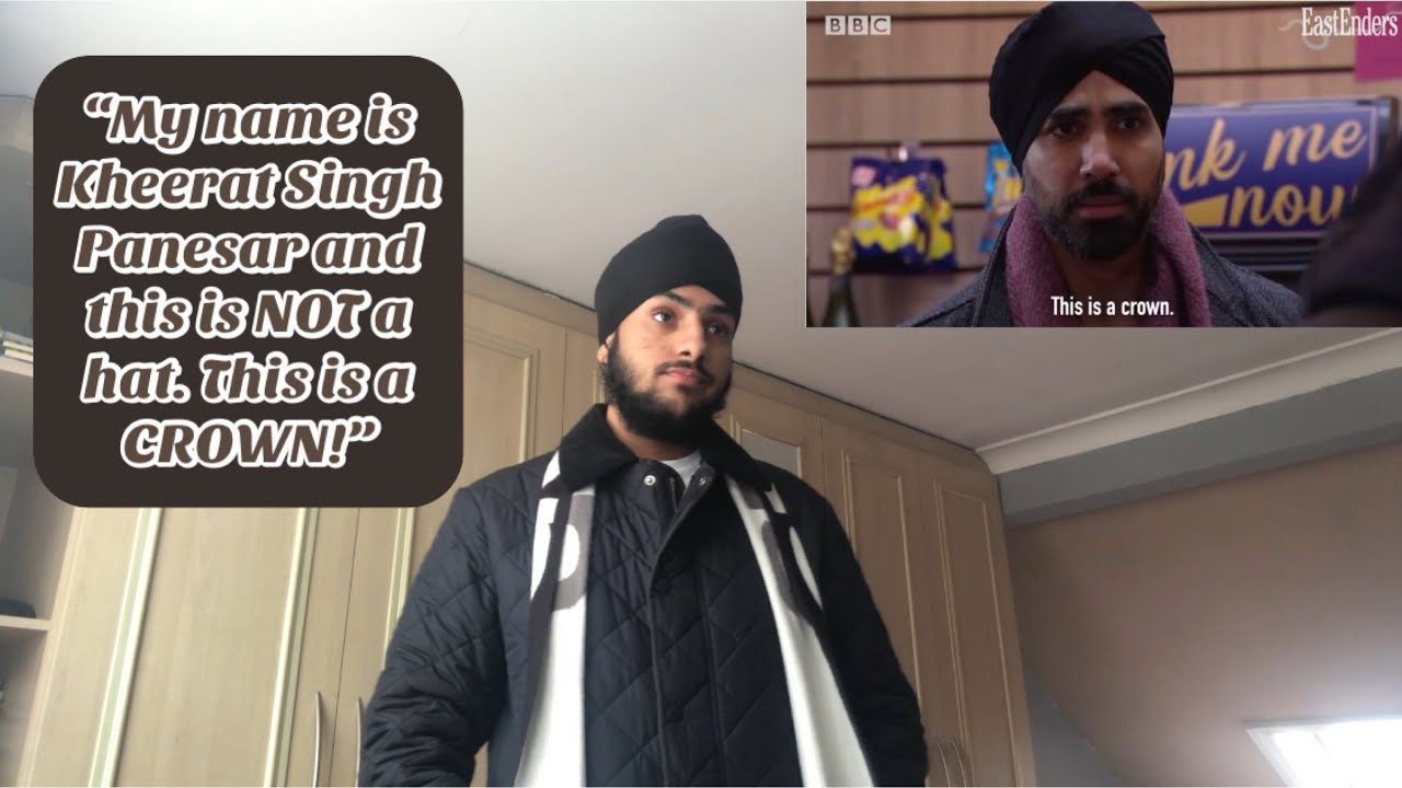 EASTENDERS - KHEERAT PANESAR 'THIS IS NOT A HAT. THIS IS A CROWN' SCENE!!