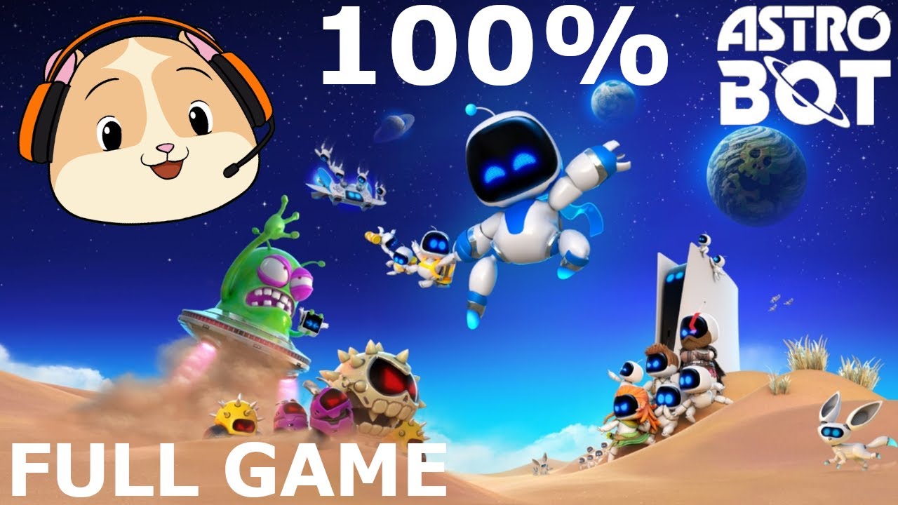 Astro Bot THE FULL GAME! 100% COMPLETE