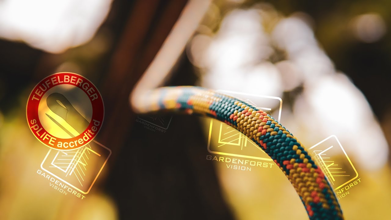 DRENALINE TEUFELBERGER - a tree climbing rope for single or double configurations