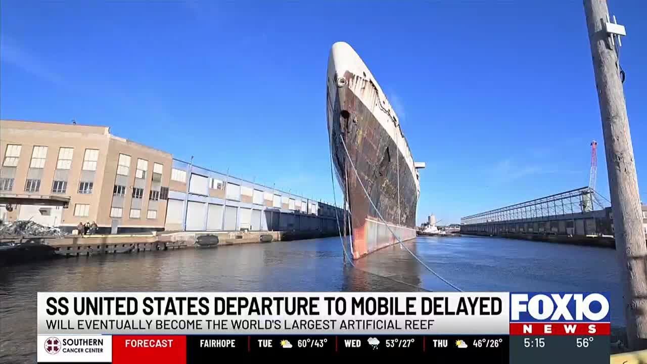 What to expect when the SS United States arrives in Mobile