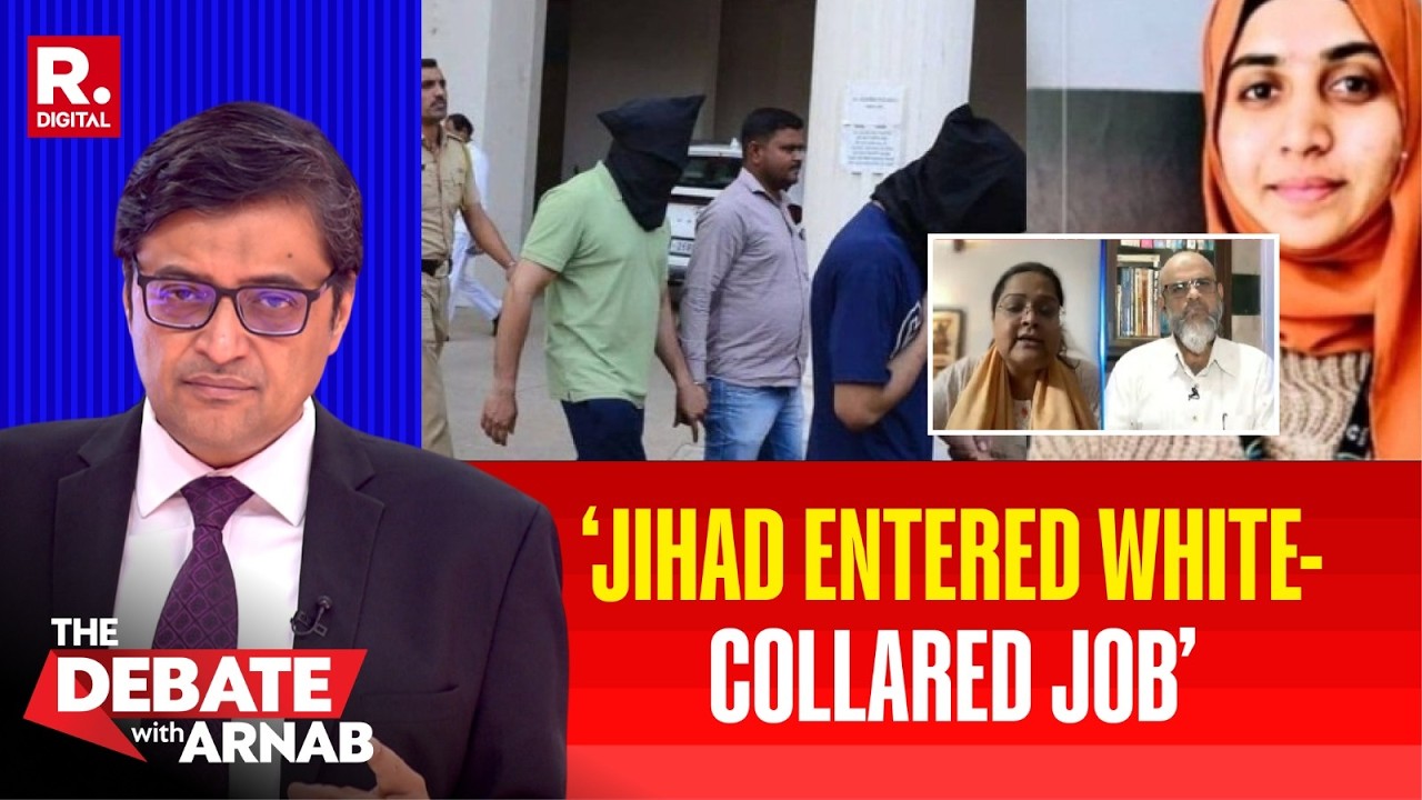 &lsquo;Jihad Entered White-Collared Jobs&rsquo;: Arnab Tracks The IAF Officer&rsquo;s Wife Case