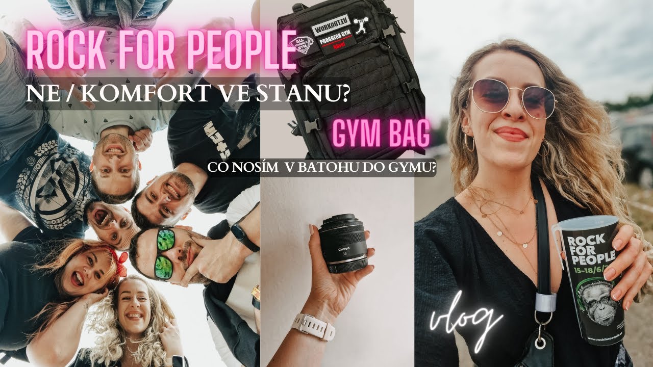 Rock for People. Nové radosti. Předzávodní období. │ Čím více nepohodlí, tím více pohodlí! Vlog.