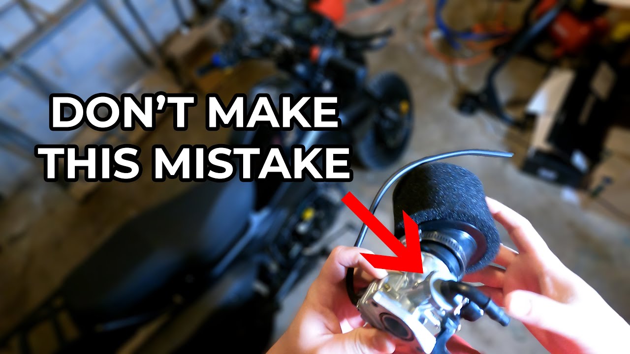 Grom Clone Carburetor Upgrade and Tuning | 2020 Boom Vader Gen 2
