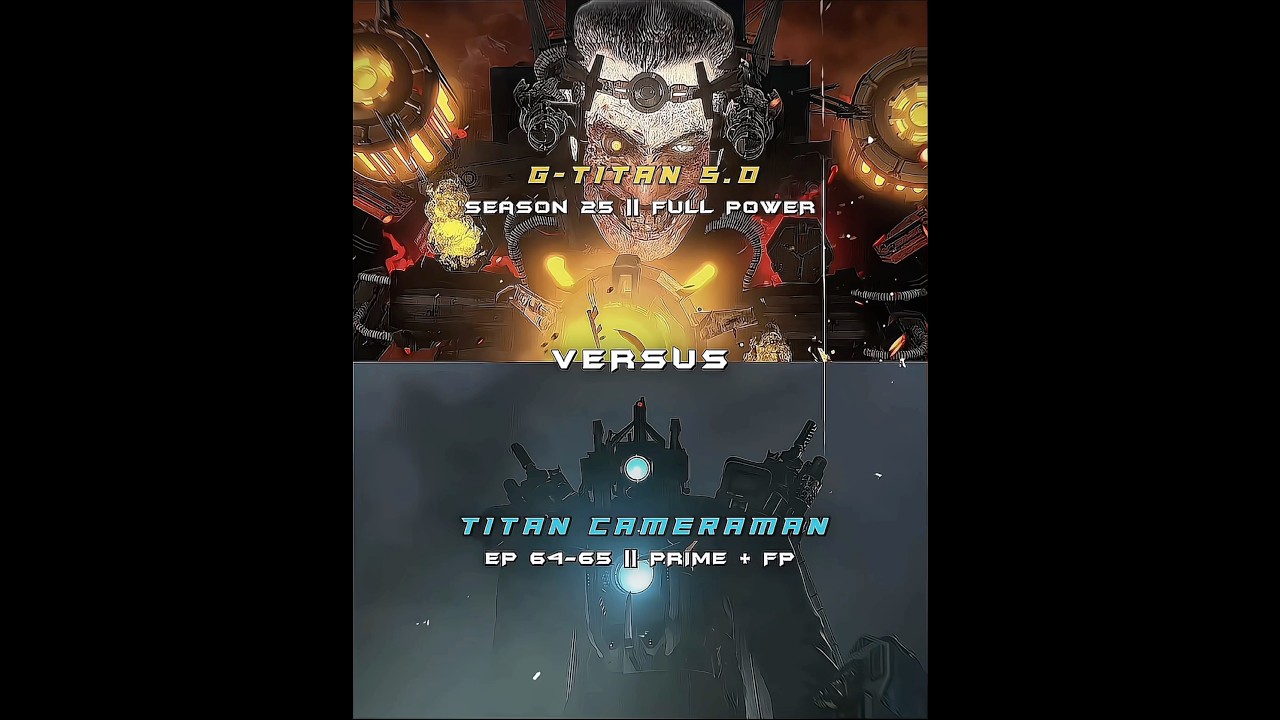 G-Titan vs Titan Cameraman | Skibidi Toilet #edit #viralshorts #foryou