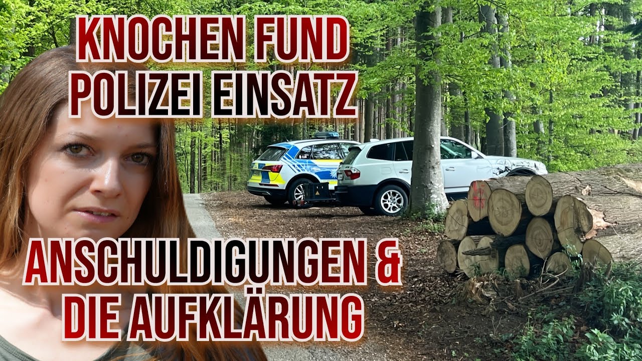 Knochenfund, Polizei Einsatz, Anschuldigungen & die Aufklärung