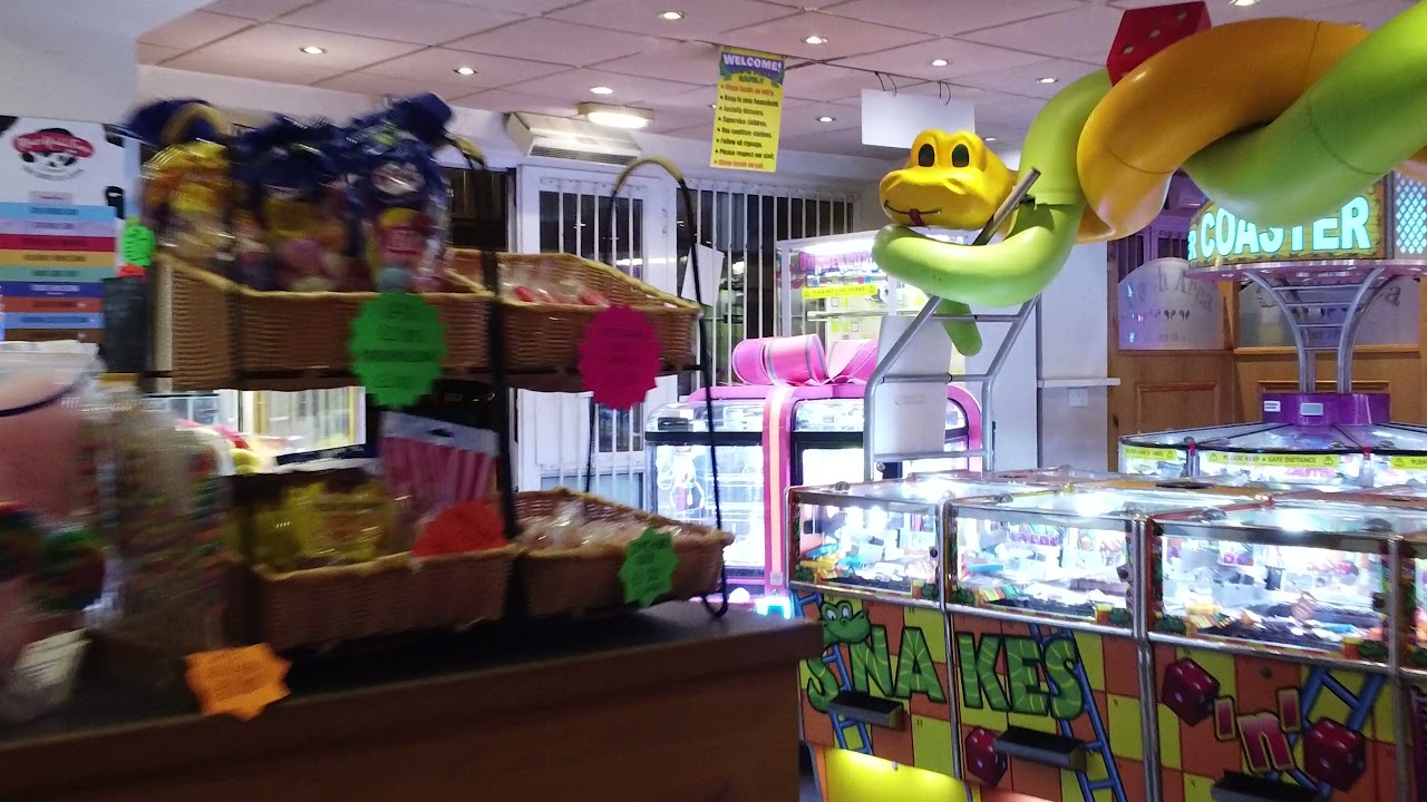 Exploring the Arcade Machine At 9 at night