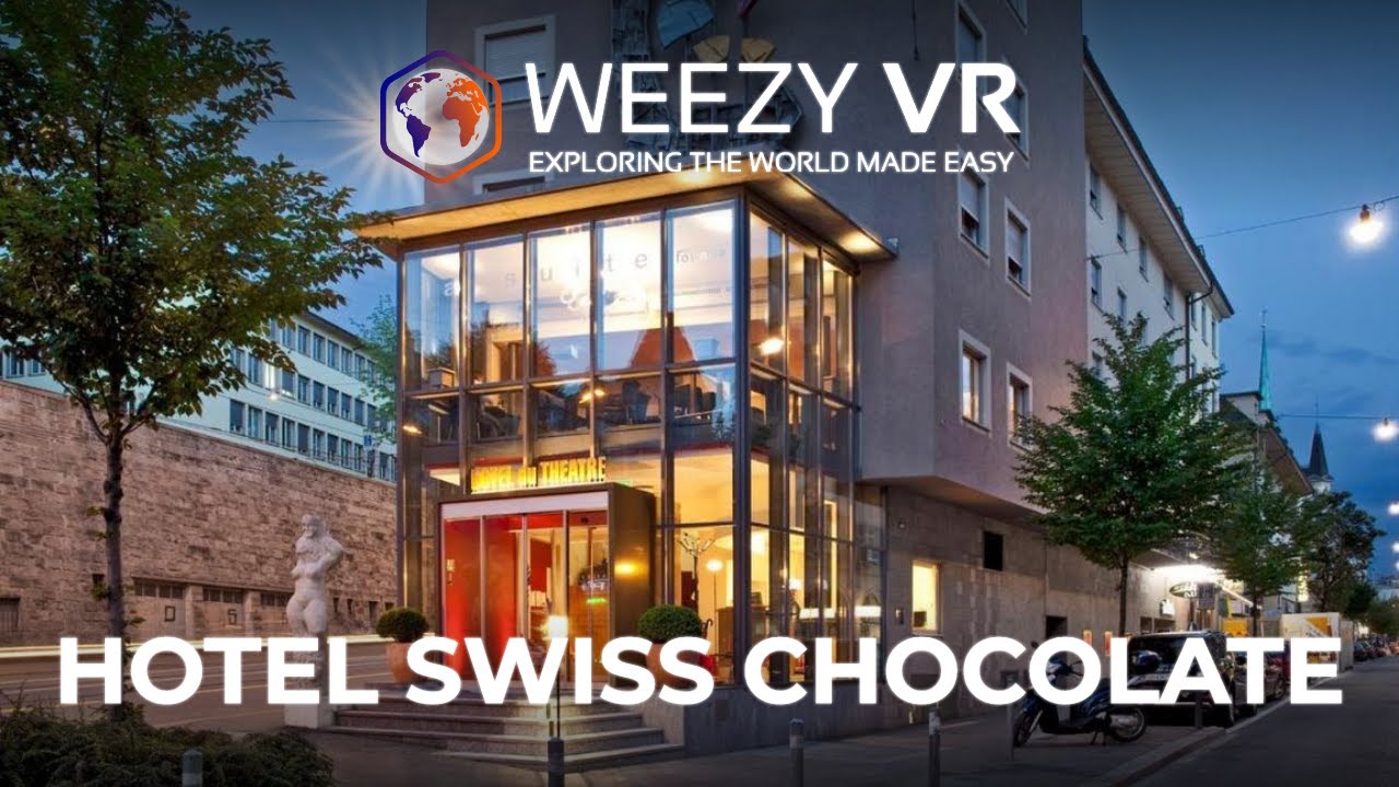 Swiss 🇨🇭 Chocolate Hotel by Fassbind (360° view in 4K)