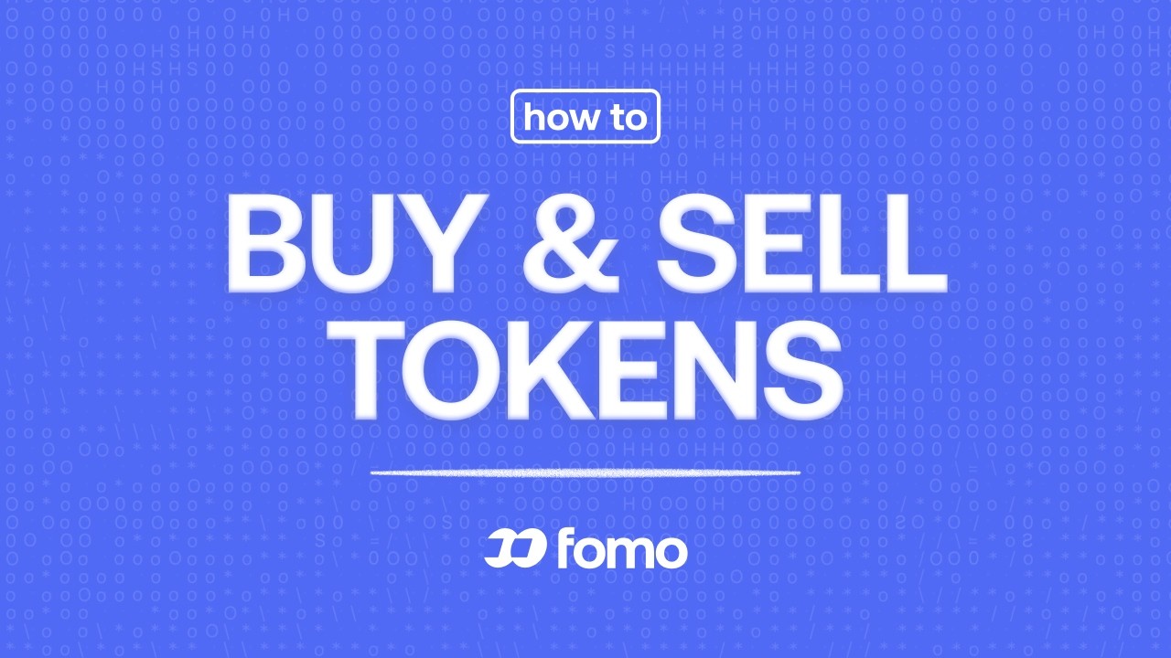 How to buy and sell tokens on fomo | How to use fomo
