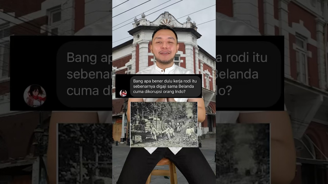 Kerja rodi sebenernya DIGAJI cuma duitnya DIKORUPSI? Lah masa sejarah bohong? #shorts