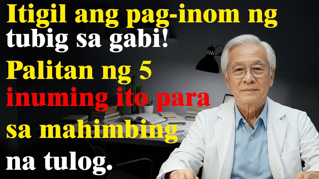 5 Inuming Pampatulog na Mas Mabisa Kaysa Tubig (Para sa Mahimbing na Tulog ng Senior).