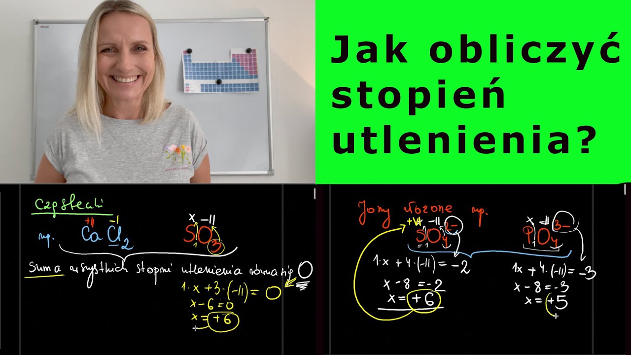 Jak obliczyć stopień utlenienia?  Krok po kroku. Chemia #49