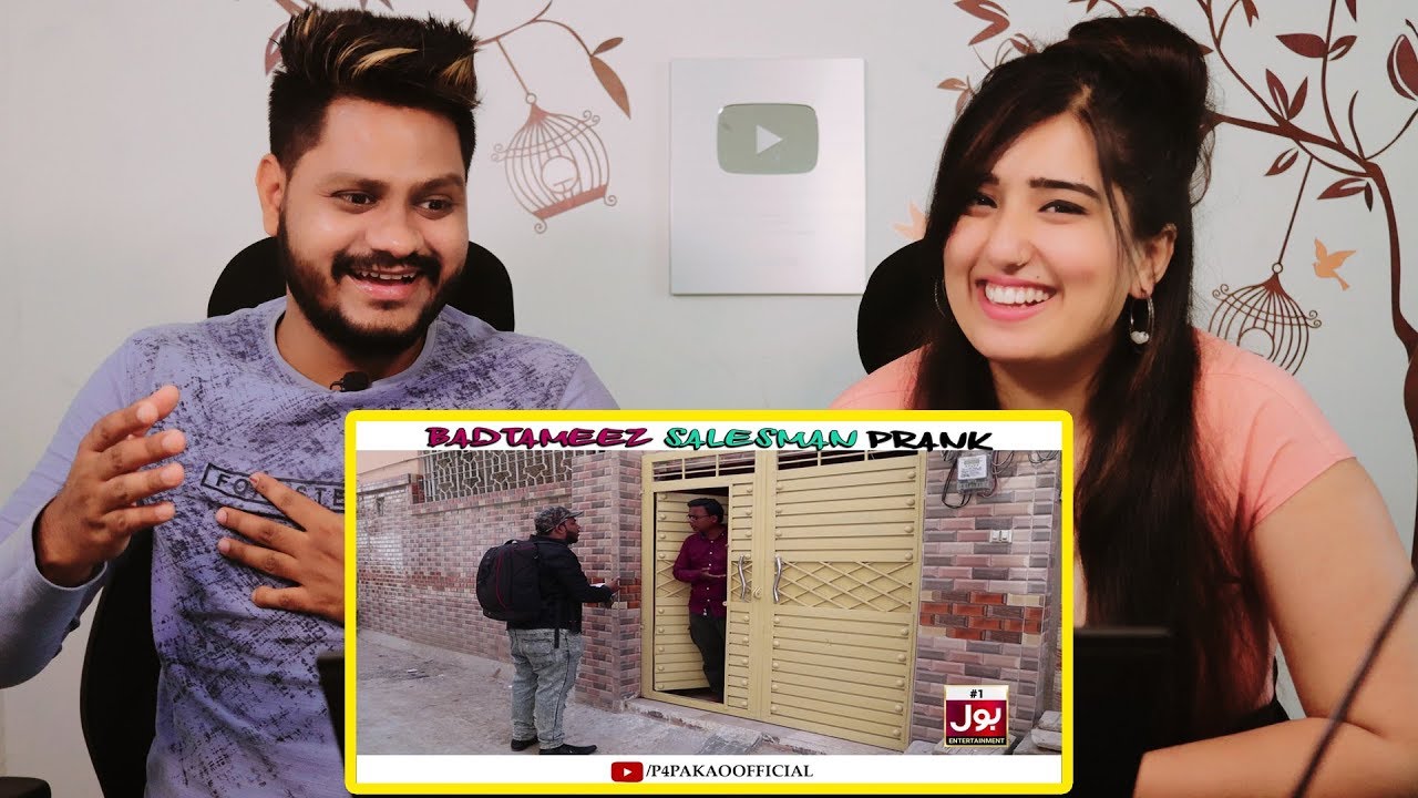 Indian Reaction On ¦ Badtameez Salesman Prank ¦ By Nadir Ali In ¦ P4 Pakao
