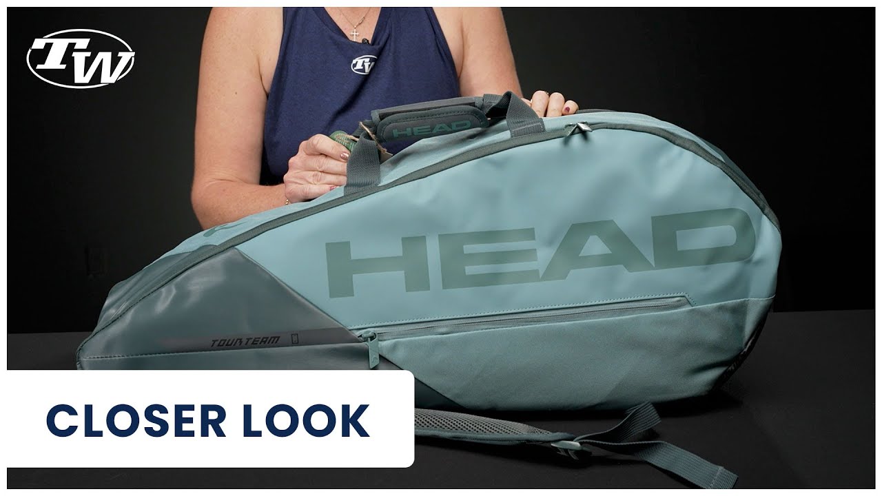 Take a closer look at the Head Tour Tennis Racquet Bag in size Medium (updated for 2023)
