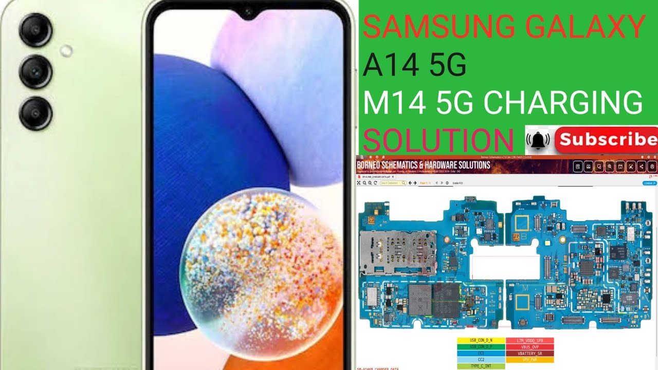 Samsung A14 5g(A146B)Charging Problem Solution!Samsung M14 5g (M146)Charging Problem#samsung#galaxy.