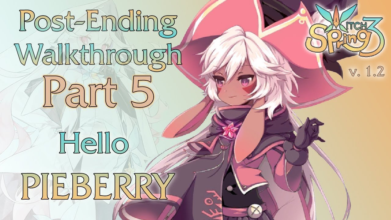 Witch Spring 3 After Story Walkthrough Part 5