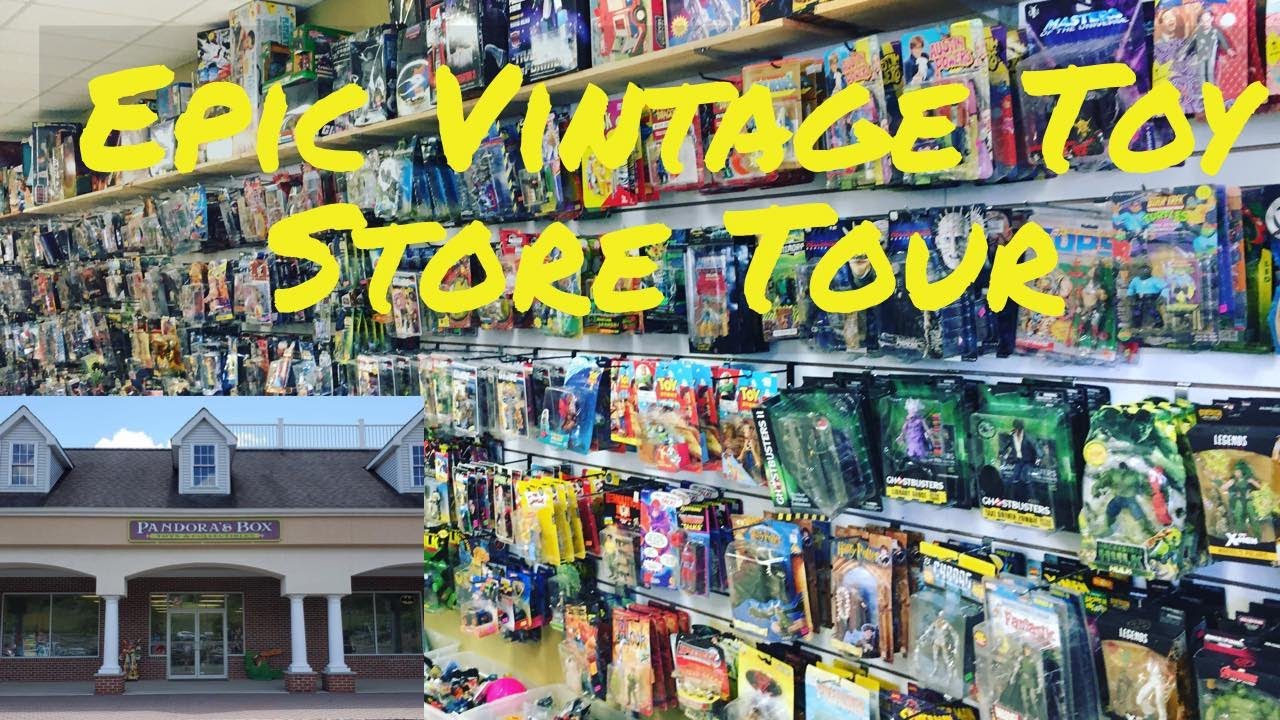 Pandora’s Box Toys & Collectibles Epic Walkthrough Tour Vintage Toy and Video Game Shop Lafayette NJ