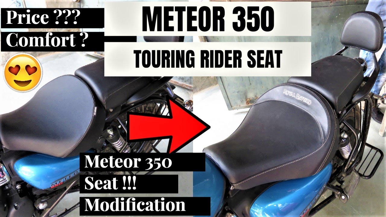 Royal Enfield Meteor 350 | Best Rider seat for Comfortable Ride | 😎😎😎 Vlog # 108