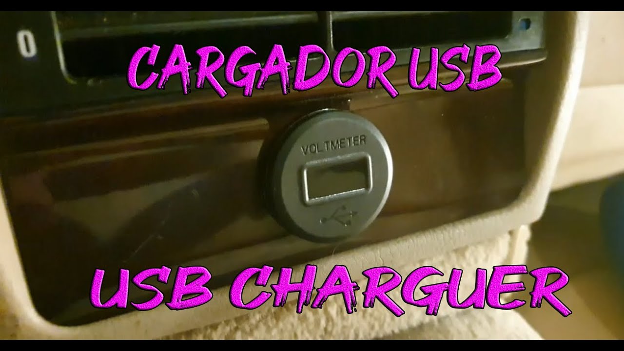 COMO INSTALAR UN CARGADOR USB EN TU COCHE
