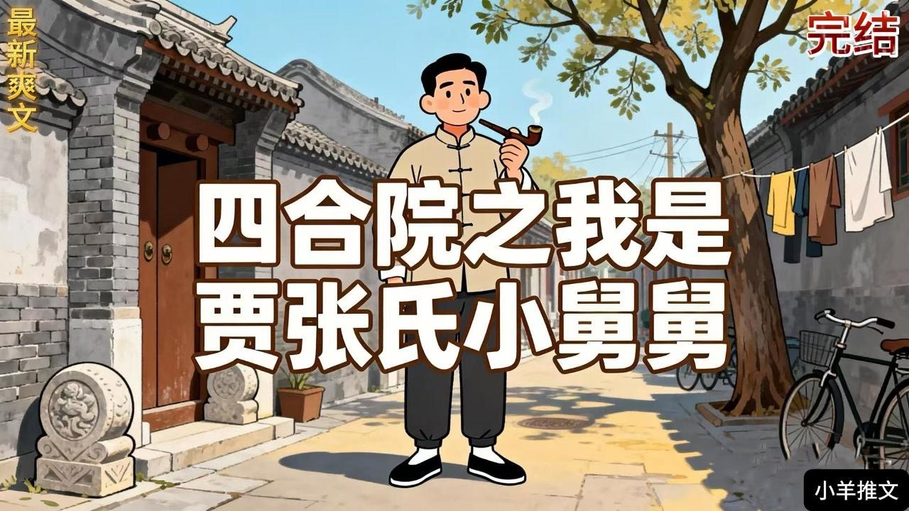 完结《四合院之我是贾张氏小舅舅》张大毛只因看小说的时候血压升高忍不住吼了一句：“贾张氏啊贾张氏！你为什么老是给我们老张家败人品！”就被发配进了四合院的世界……#小说  #推文  #重生 #爽文 #有聲