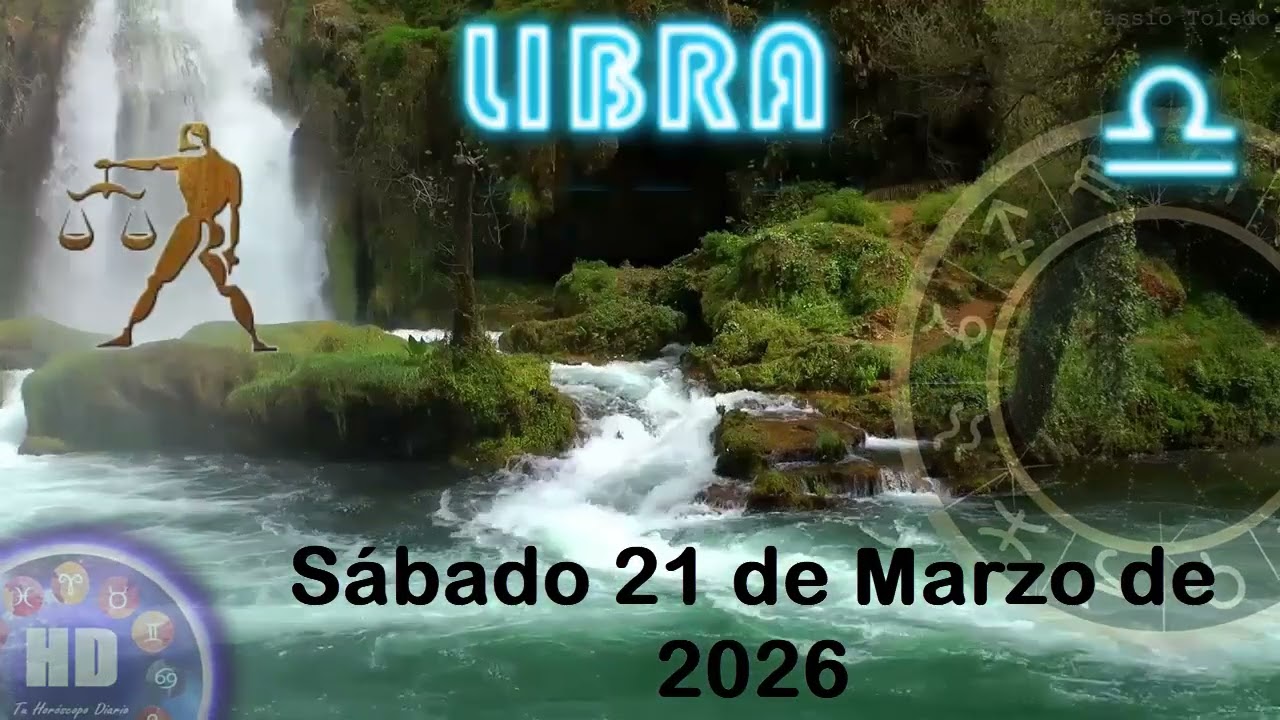 Libra ♎ Horóscopo de hoy 21 de marzo 2026: lo que hoy sucede redefine tu camino 💫