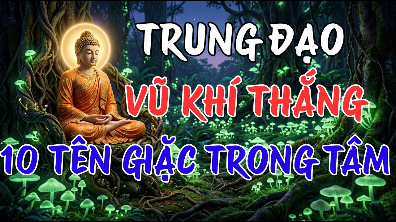 BÀI HỌC THÀNH ĐẠO: Bí Mật Trung Đạo giúp Đức Phật chiến thắng 10 Tên Giặc Trong Nhà