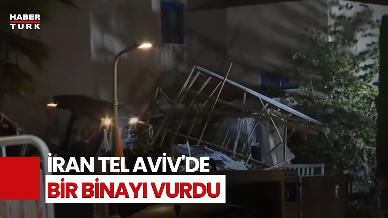 Habertürk İran'ın Vurduğu Mahallede