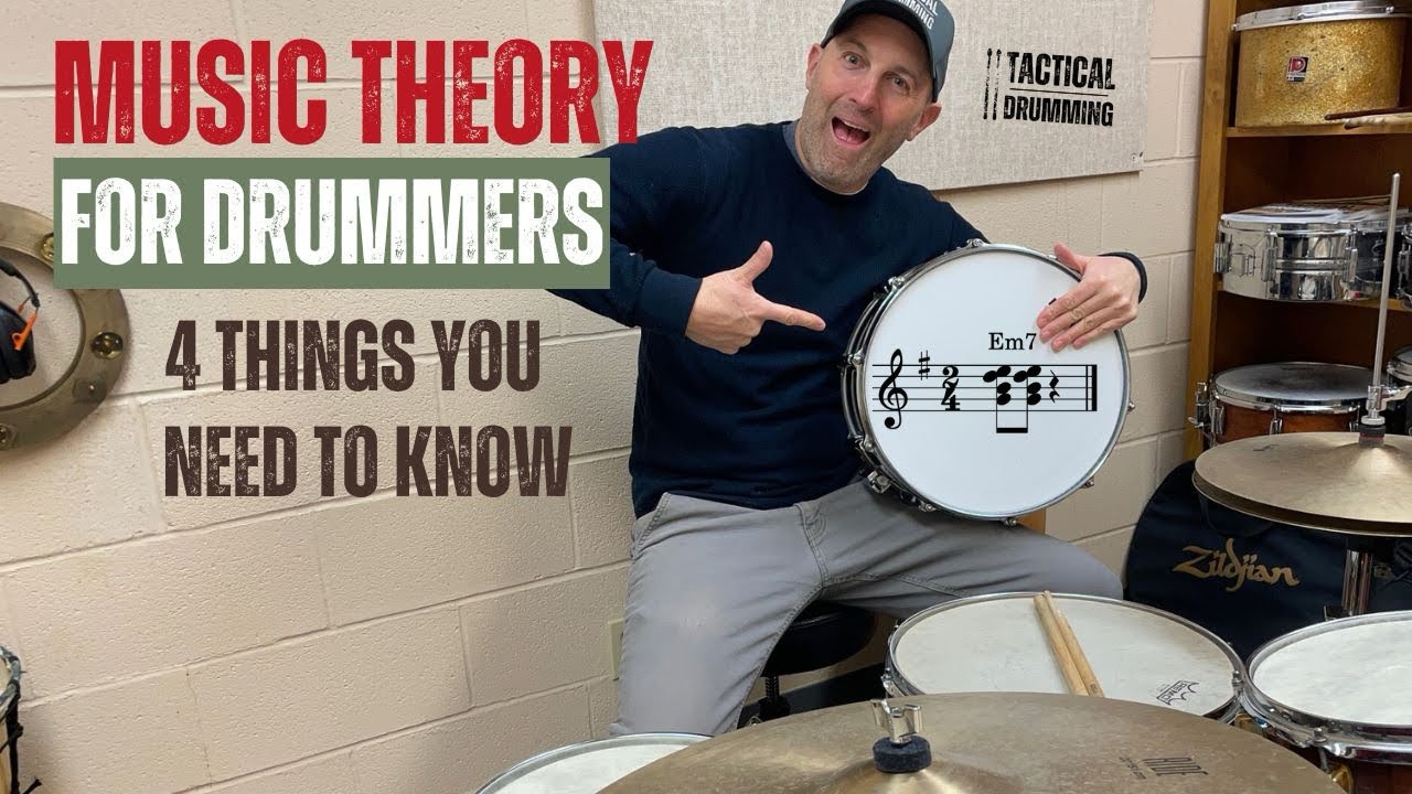 Music Theory for Drummers: 4 Things You Need To Know