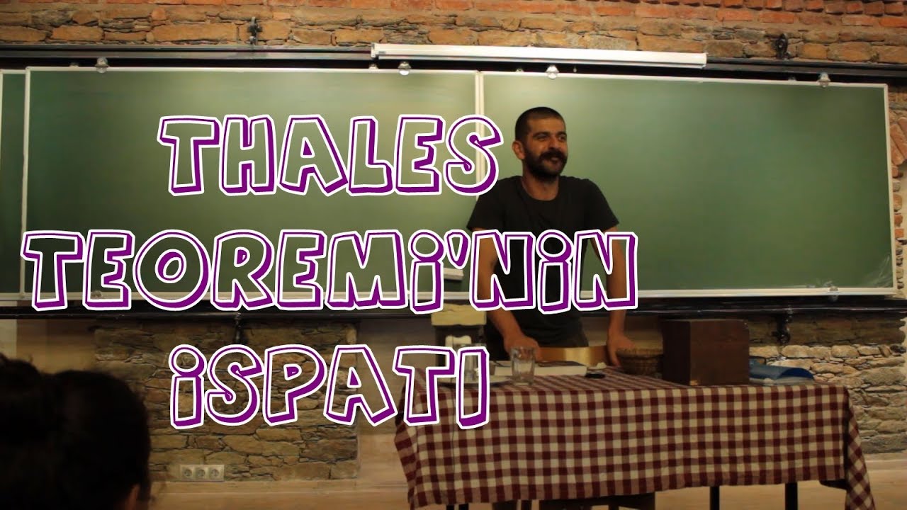 Thales Teoremi'nin İspatı