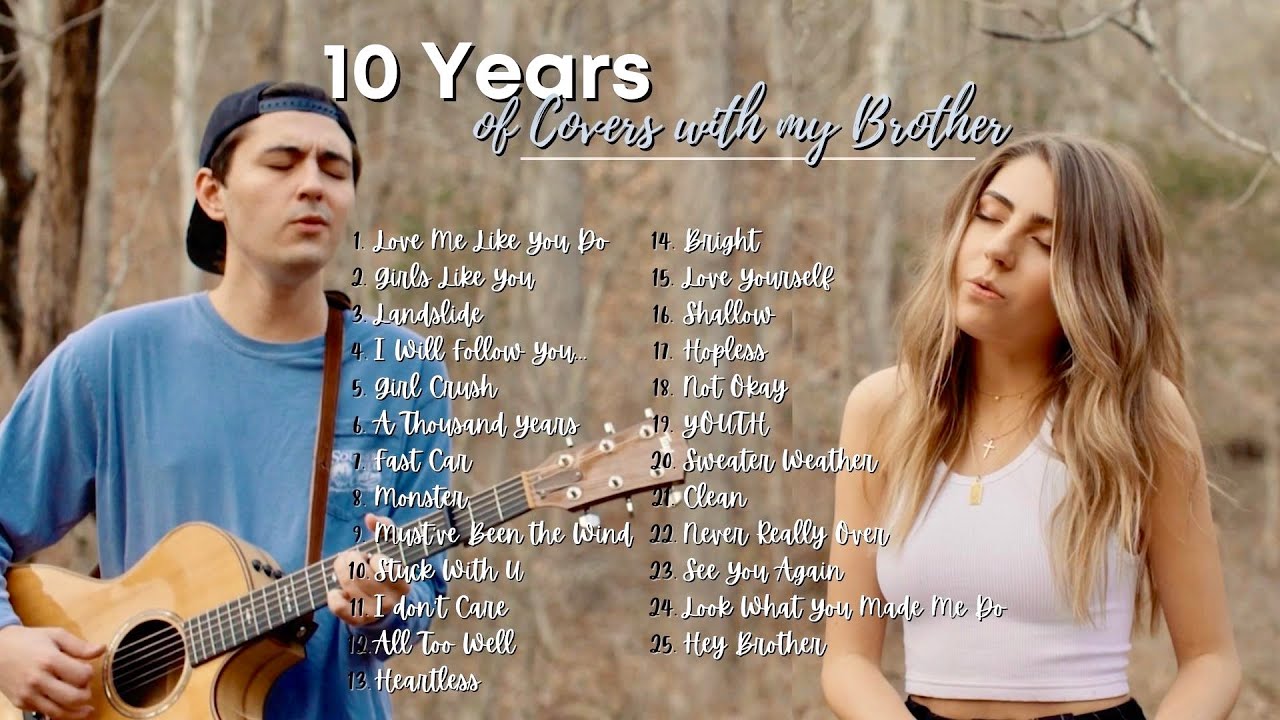 10 Years of Acoustic Covers with my Brother - Jada Facer & Kyson Facer