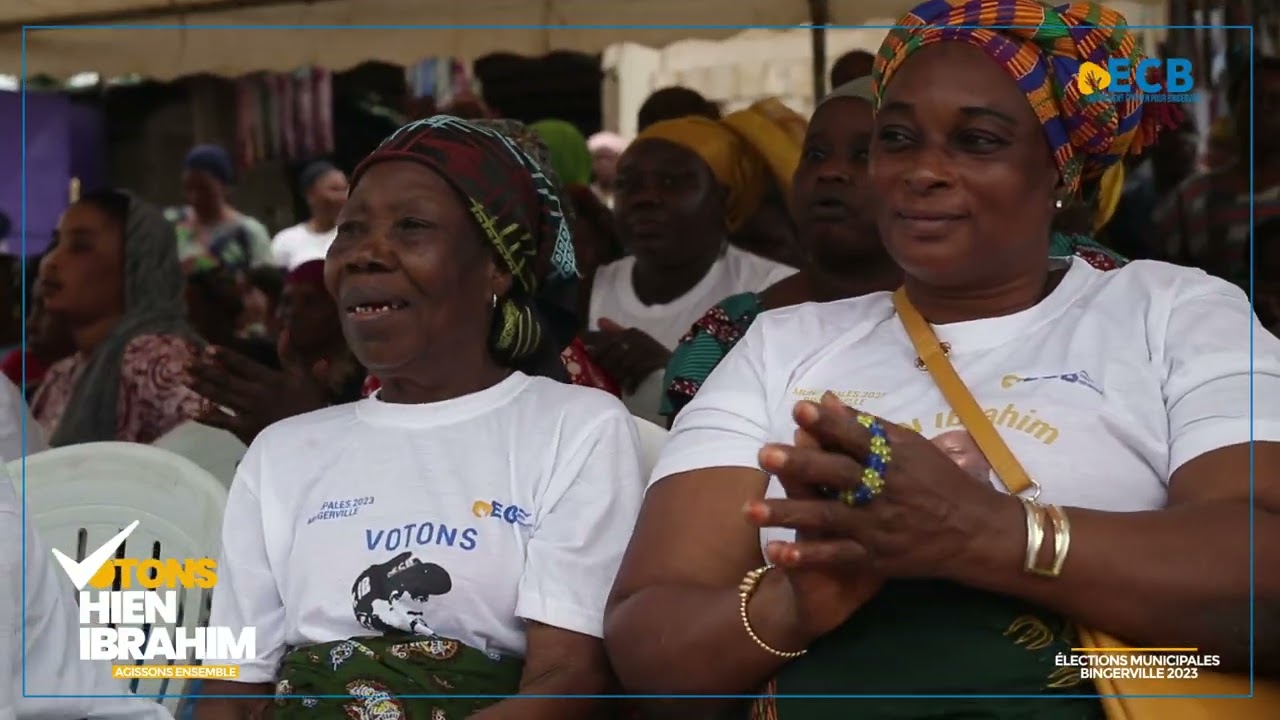 Grande rencontre avec les Djassaman du Marché de Bingerville