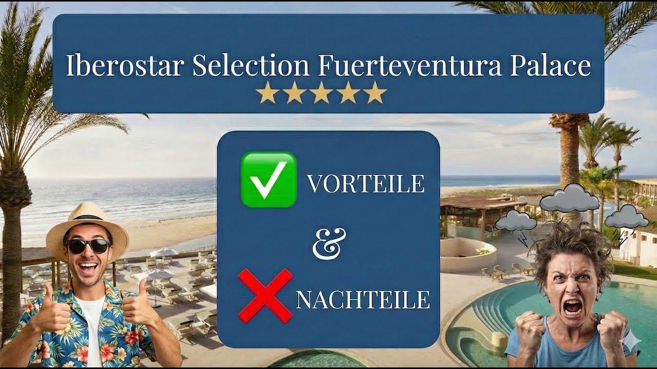 Iberostar Selection Fuerteventura Palace 5* - ✅ VORTEILE & ❌ NACHTEILE