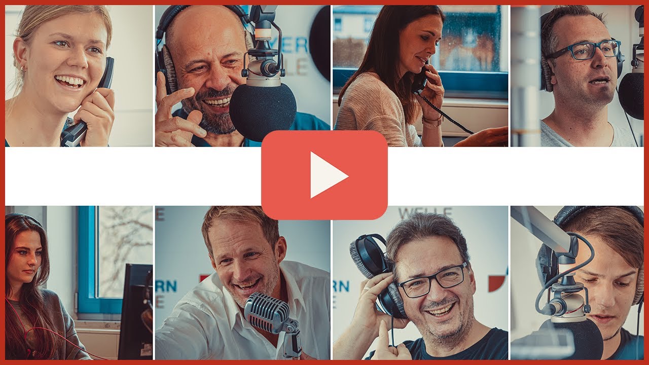 Wir, die BAYERNWELLE: Ein Team, ein Traumjob! Und wann kommst du?