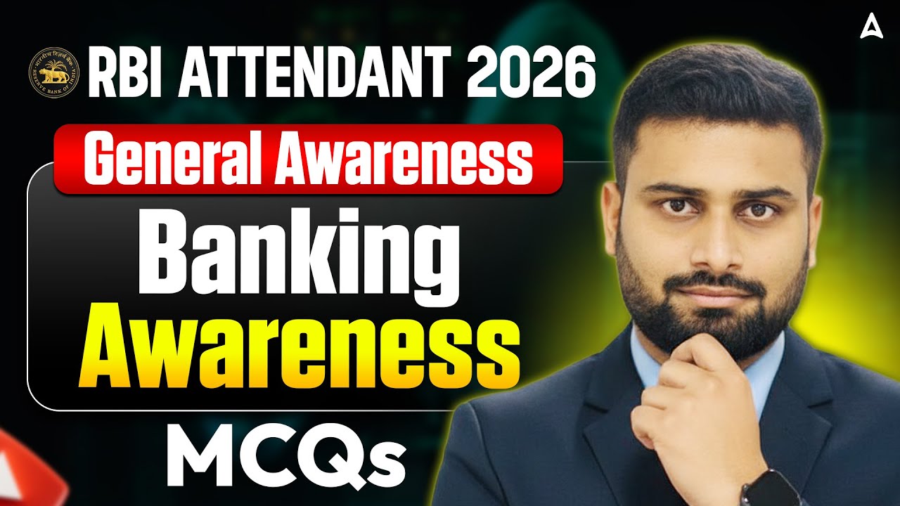 RBI Attendant 2026 General Awareness | Banking Awareness Top MCQs 🔥 | By Vaibhav Sir