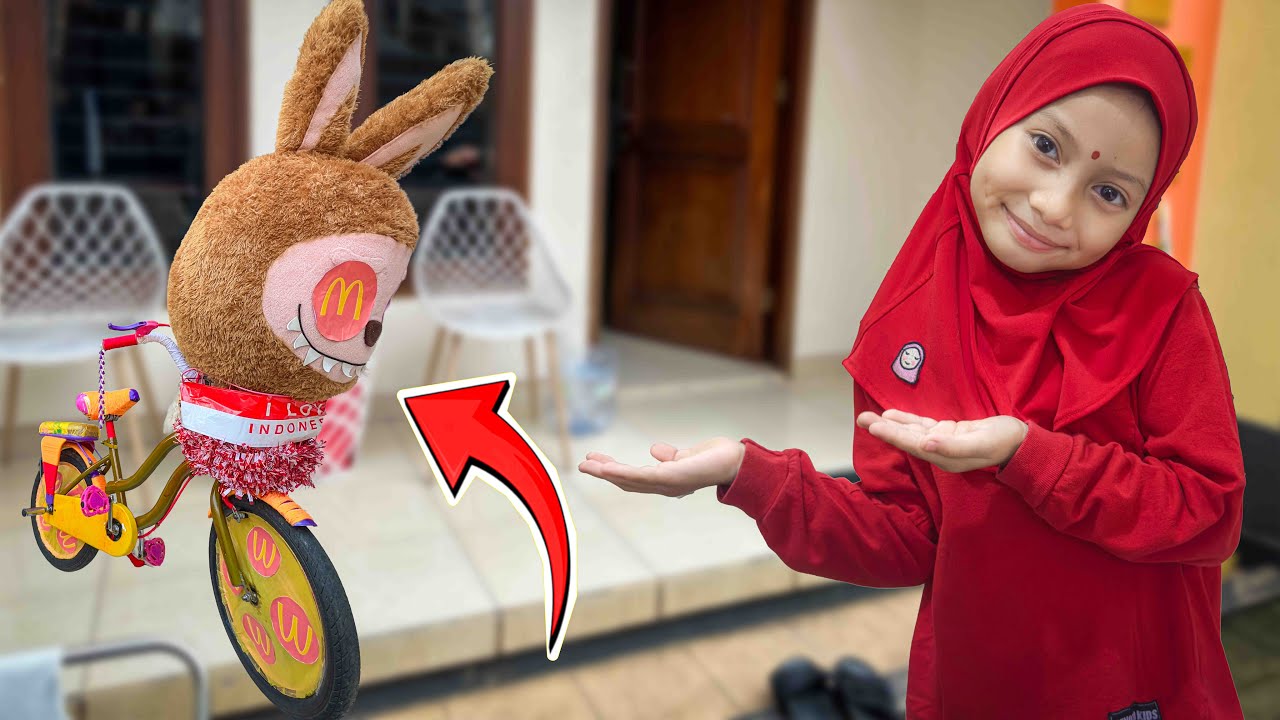 AQILA RIAS SEPEDA UNTUK LOMBA