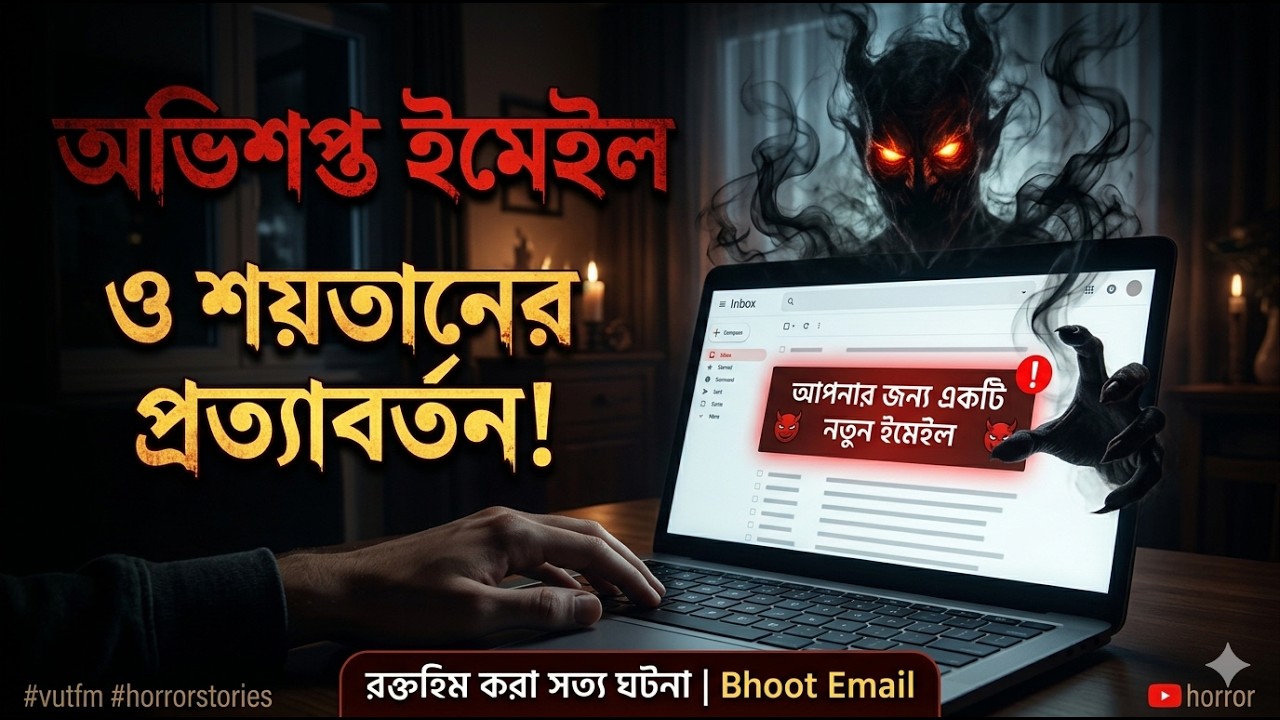 এক  শয়তানের পুনর্জন্ম! ভয়ঙ্কর ঘটনা | Bhoot Email Episode #vutfm #bhootfm2025