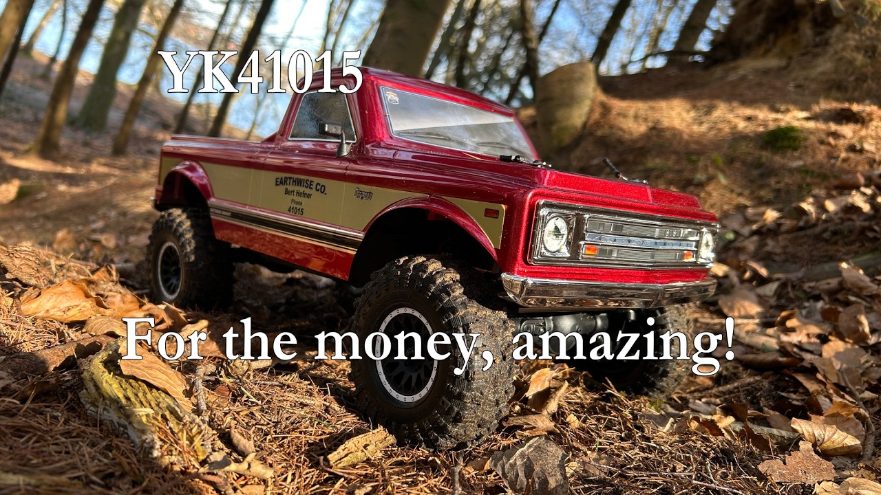 Yikong yk41015 crawler - first run and review - asmr