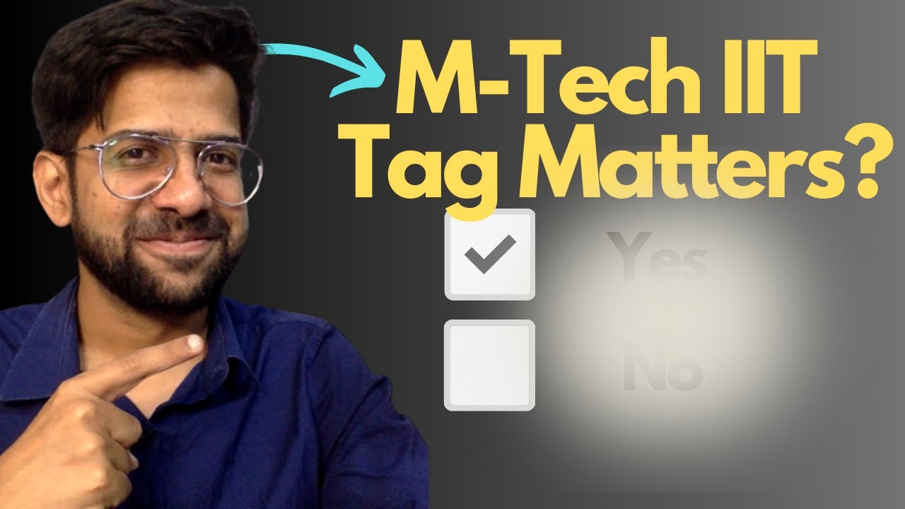 Value of M-Tech IIT tag | What really matters? My own experience #iitian #iit #iit_motivation #gate