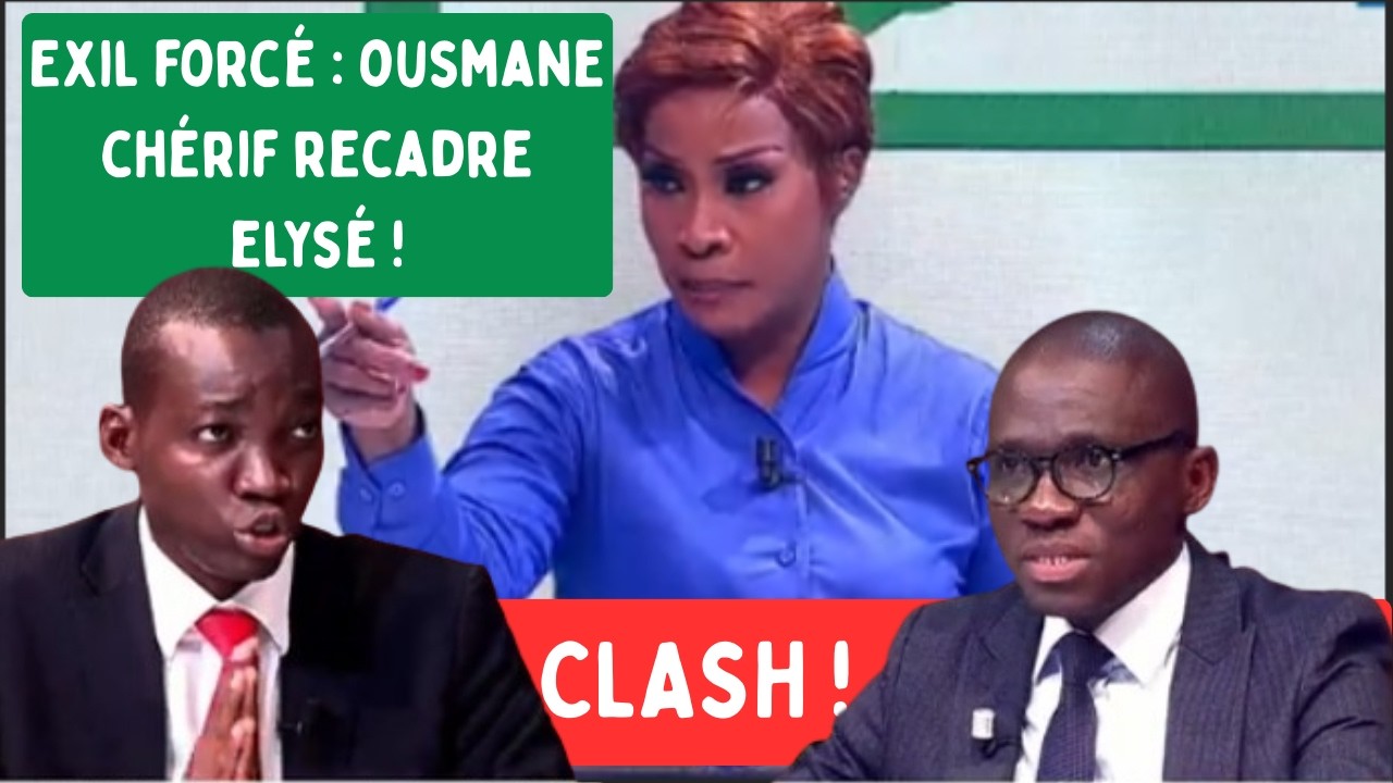 🟥Forte altercation entre Élysée et Dr Ousmane Chérif sur Life TV au sujet de son exil forcé !