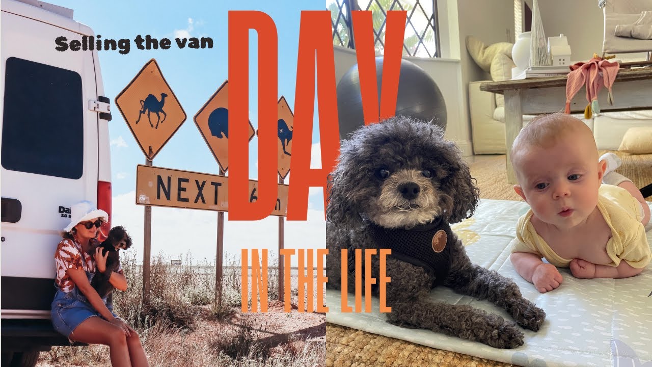 Australian Mum Vlogs | DITL, selling our van, making rice paper rolls, SATAY sauce,  Van Tour
