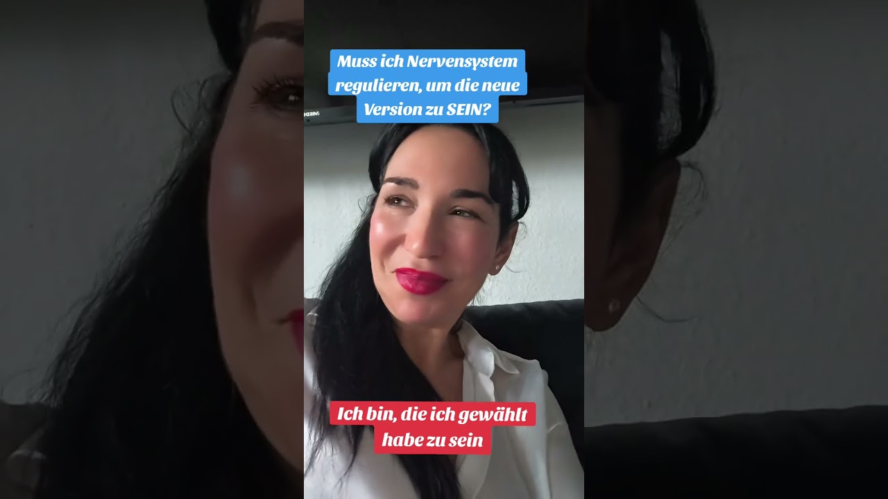 Dein Nervensystem folgt Deinem Befehl. Du musst nix regulieren, um zu SEIN 