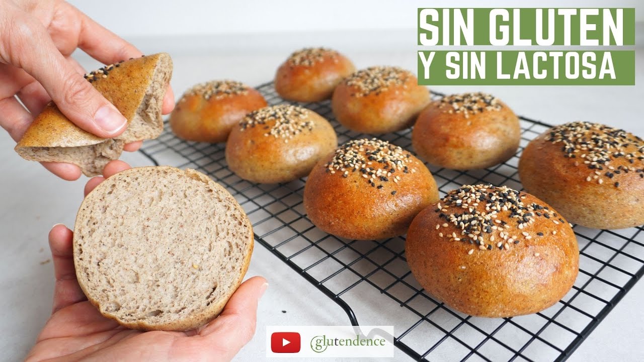 PAN SIN GLUTEN PARA HAMBURGUESA con harina de trigo sarraceno (SIN ALMIDÓN DE MAÍZ)